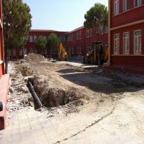 Çakabey Okulları Yağmursuyu ve Çevre Düzenleme Projeleri